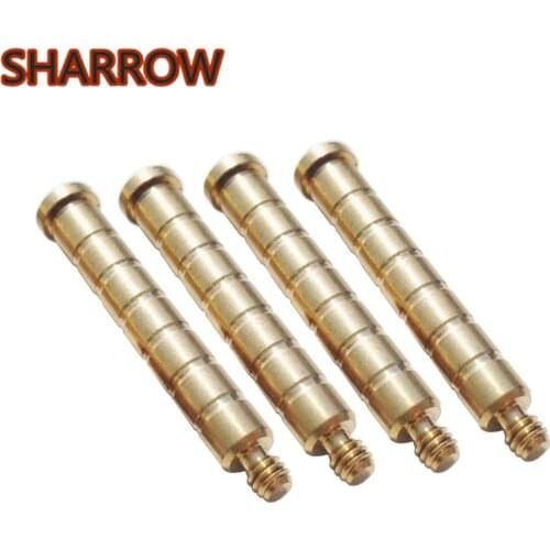 6/12/24Pcs 100Gr Archery Copper Arrow Weights Insert Screw Points For ID 6.2mm Arrow Shafts Outdoor Hunting Shooting Accessories