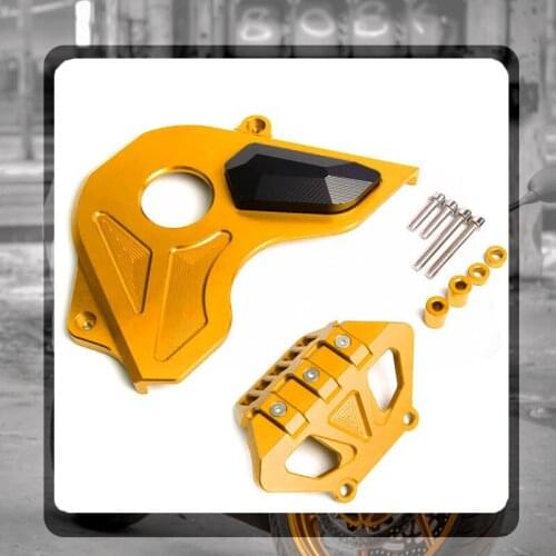 For HONDA CB650F CBR650F 2014 2015 2016 2017 2018 Motorcycle CNC Aluminum Front Sprocket Chain Guard Protective Cover