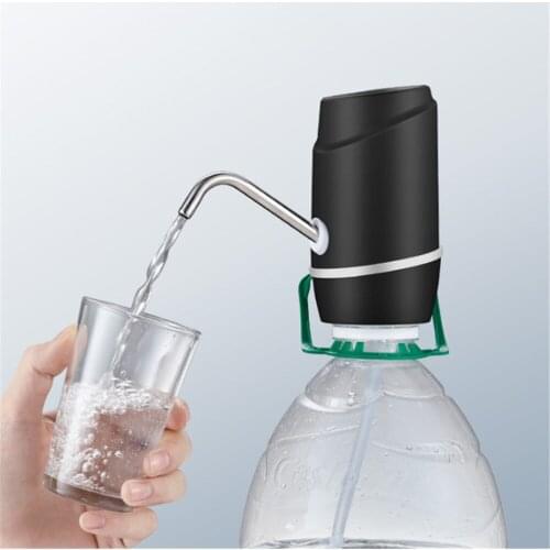 Automatic Electric Water Bottle Pump Portable Mini Water Dispenser Universal USB Charge Barreled Water Pump Drinking Dispenser