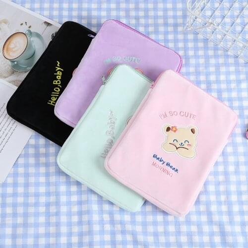 Case for iPad pro 11 2020 Bag Bear Cute Animal Pattern Bag for Ipad Air pro 10.2 Cartoon Case Ins for 11inch/10.5inch/10.2inch