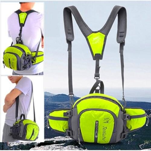 Breathable 5 In 1 Cycling mini Backpack Rucksack Bicycle Bags Outdoor Sport Running Hiking Camping Waist Bag Bike Backpack