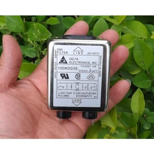 EMI FILTER 220V anti-interference EMI DC socket Power Purifier Filter(6.3)