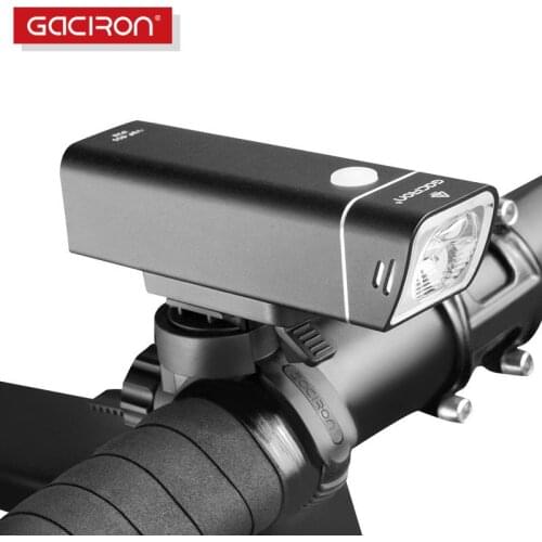 600 Lumens Bicycle Light LED Flashlight Bike Light Wide Floodlight USB Rechargeable IPX6 Waterproof MTB Bike Headlight GACIRON