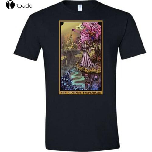Greek Goddess Persephone The Fool Tarot Card Shirt Wiccan Pagan Witch Clothing