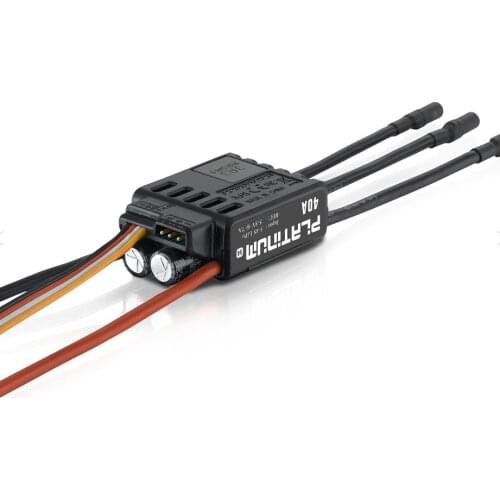 Hobbywing Platinum 25A V4 3-6S Lipo / Platinum 40A V4 ESC 3-4S Lipo Brushless ESC Speed Controllered for RCAircraft 450-480