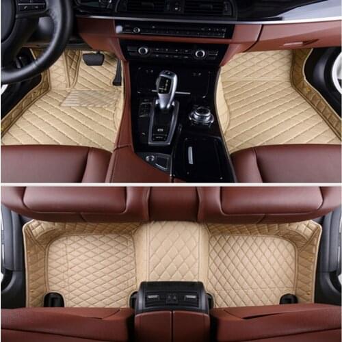 Good quality mats! Custom special car floor mats for Toyota 4 Runner 5 seats 2009-2002 waterproof car carpets for 4Runner 2005