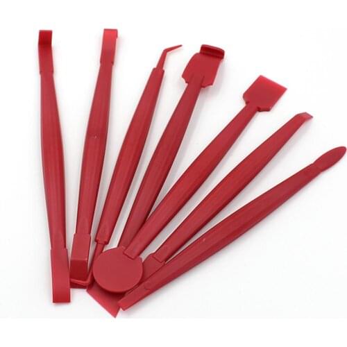 7-Piece Set Cleaning Scraper Tool Edge-closing Tool for Automobile Film Sticking Color Change Film Invisible Car Clothes Gap