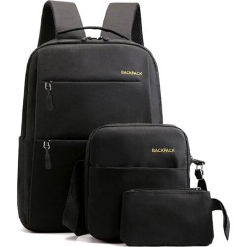 New Casual Mens Backpack Travel Computer Backpack Schoolbag Custom