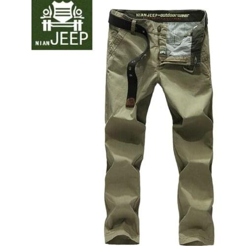 Plus Size 42 Original Brand Men Cargo Pants 2020 Summer 100% Cotton Loose Military Casual Long Trousers Male Army Mens Joggers