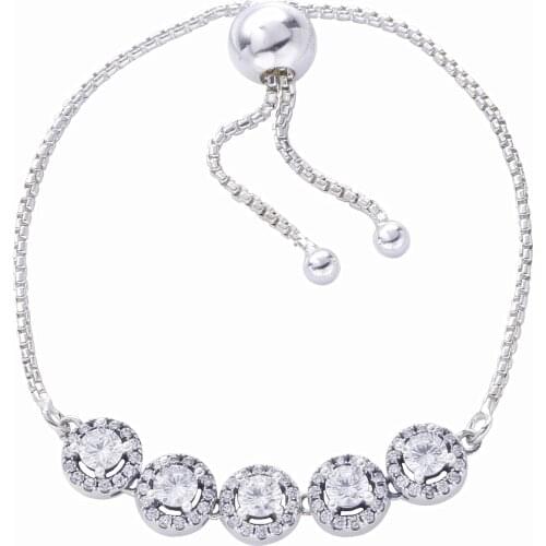 Origina 925 Sterling Silver Pandora Bracelet for Glamour Diy European Fashion Jewelry