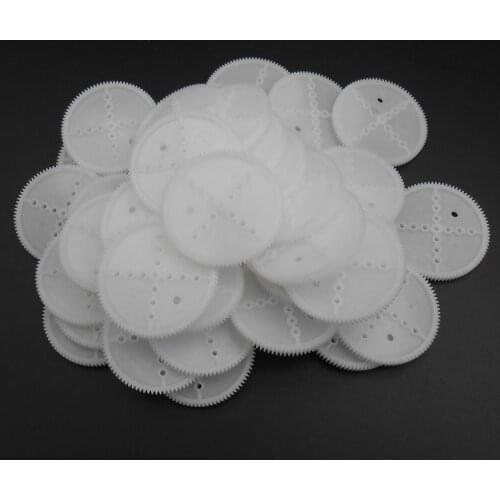 50PCS 0.5M 90T 2A Plastic Spur Gear 0.5 Modulus T=90 Aperture 2mm 1.95MM Tight Fitting 90 Teeth 6MMX46MM 1.95mm 2.05mmX4 *FD868