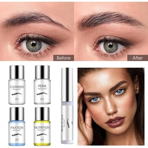 Dropshipping Professional lash lift kit Eye Brow lifting kit for eyelash perm Lash lifting Eye Brow growth serum Lash lift tool