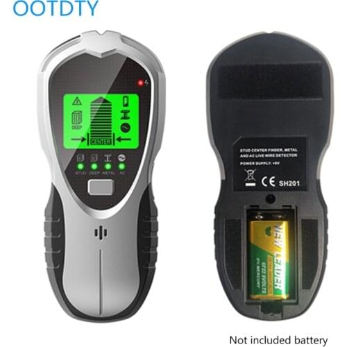 Handheld Wall Metal Detector Electronic Screen Digital Display Metal Detector Portable Detection Device Measuring Instrument