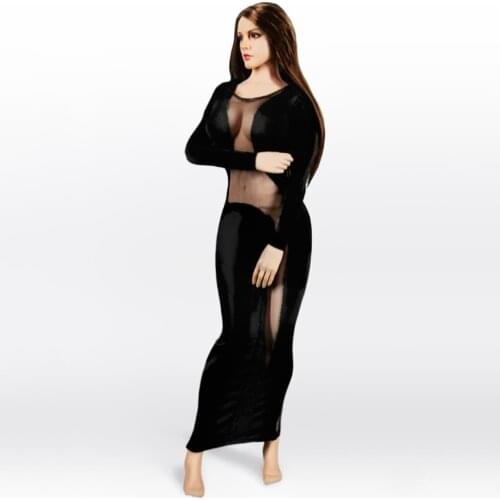1/6 Scale Mesh See Through Club Dress for 12 inch HT, PH, JIAOU, CY Girls Female Body