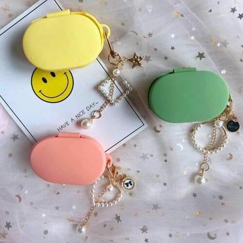 Cute Luxury Pearl Cover for Xiaomi AirDots Case for Air Dots Bluetooth Earphone Protect Accessory for Redmi Airdots Case Decor