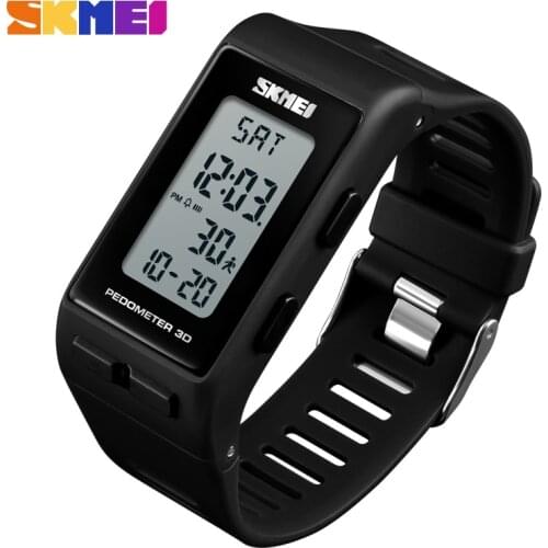 SKMEI Luxury Digital Watch Men Women Pedometer Calories Sports Watches Waterproof LED Electronic Wrist Watch Clock Male