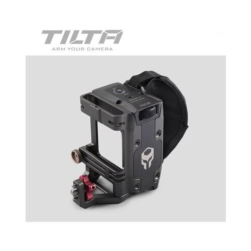 TILTA Side Focus Handle Type III for Sony a7/a9 Canon 5D Panasonic S1 S1H S1R Camera Cage for F970 LP-E6 F550 F570 BatteryHandle