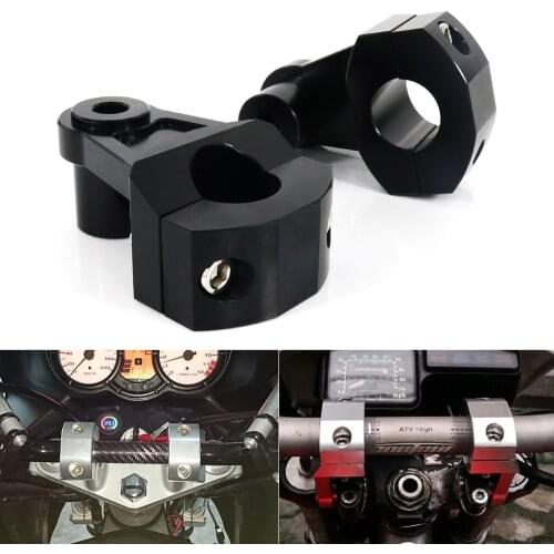 25.4mm Motorcycle Handlebar Risers Mount Clamp Fit Fit For KAWASAKI Vulcan 1600 VN 1600 Vulcan 800 VN 800 Vulcan 1700 Voyager
