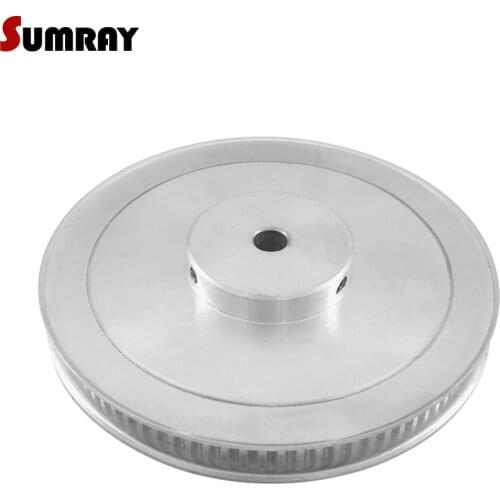 SUMRAY XL 100T Timing Pulley 8/10/12/15mm Inner Bore Aluminium Pulley 11mm Belt Width Motor Belt Pulley for Engraving Machine