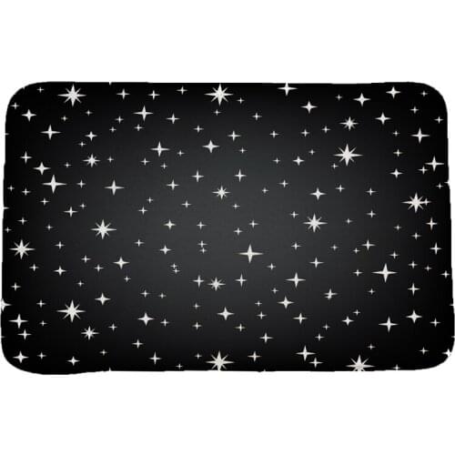 Starry Sky Creative 3D Printing Carpets and Rugs for Bedroom Living Room Carpet Kitchen Bathroom Anti-Slip Floor Mats
