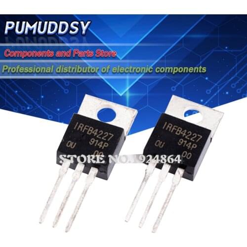 10PCS IRFB4227PBF IRFB4227 4227 TO-220 new MOS FET transistor IC