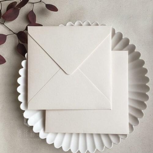5pcs/pack Vintage Beige Envelopes Blank Paper Envelope for Wedding Party Messaage Card Postcard Bag Cards