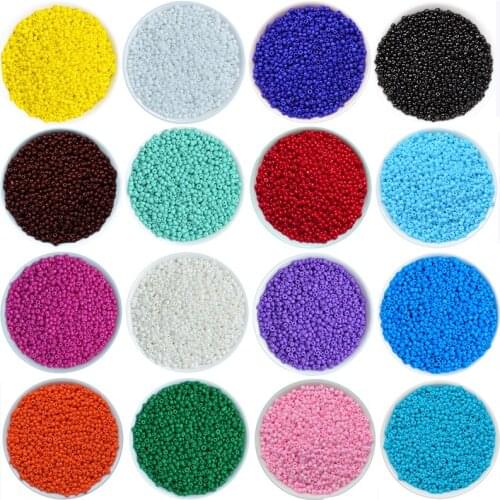 32colors 2mm 1000pcs/bag Crystal Glass Spacer beads Czech Seed Beads For jewelry handmade DIY making Glass Seed Beads