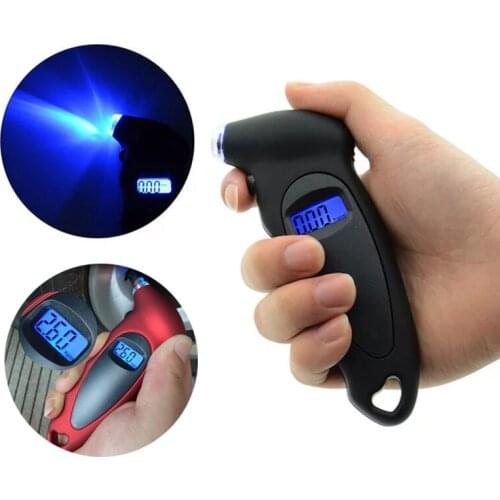 Tire Pressure Gauge Backlight High-precision Digital Tire Pressure Monitoring Car Tyre Air Pressure Gauge Meter LCD Display