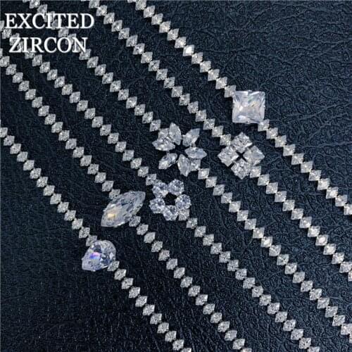Браслеты с бриллиантами EXCITED ZIRCON China At AliExpress