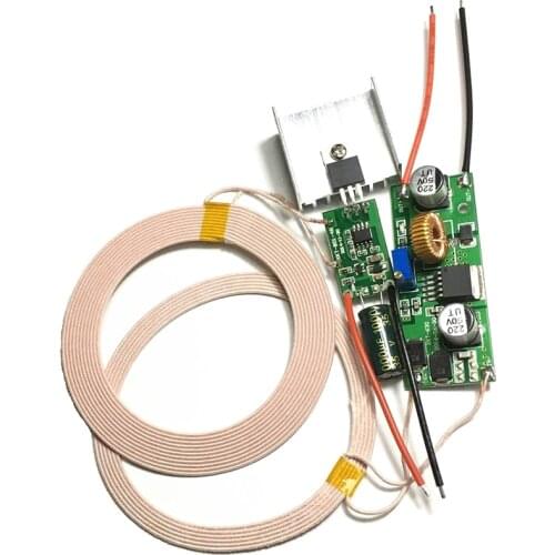 HOT-12V 2A High Power 8mm - 18mm Wireless Charging Module DIY Inductive Modules Wireless Charger Module Power Supply Kit