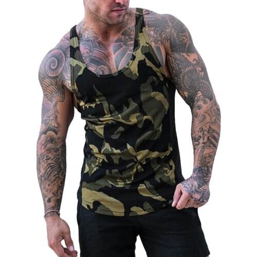 Muscle Fitness Mini Color Vest Mens Breathable And Quick-Drying Fitness Clothing Male Casual Outdoor Sports Racer Vest Summer