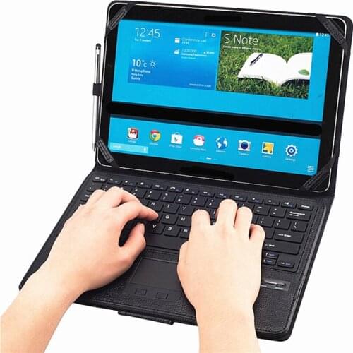 New Stand Case Protective Shell Backlit Touchpad Keyboard Case with Keyboard for Asus VivoTab TF810C 11.6 inch Tablet Cover