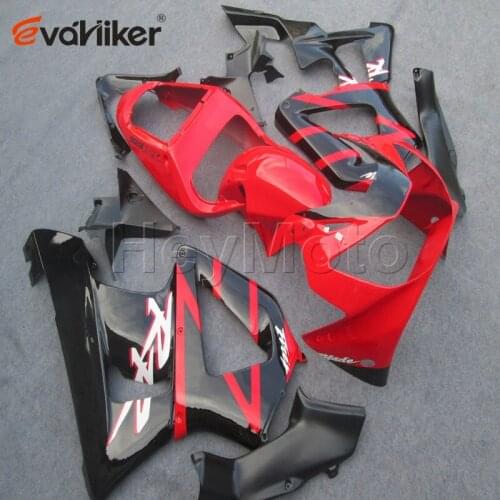 ABS motorcycle fairing for CBR929RR 2000 2001 red black CBR 929 RR 00 01 motorcycle panels 5Gifts Painted Injection mold