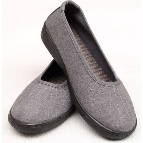 2color gray/coffee Spring&Autumn buddhism Lay meditation shoes buddhist zen shoes shaolin monk shoes breathable