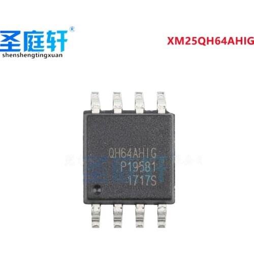 Original brand new XM25QH64AHIG SOP-8L FLASH memory 64Mb SPI interface is in stock