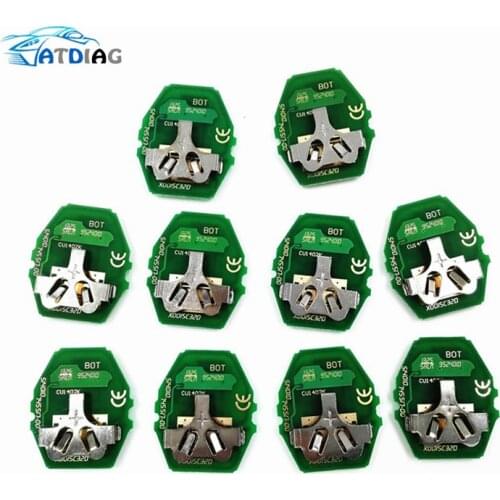 10pcs/lot Keyless Entry EWS Remote Control Circuit Board 3 Button 315MHZ/433 for BMW E46 high quality