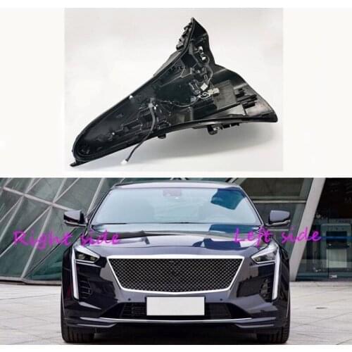 Headlight Base for Cadillac CT6 2019 2020 Headlamp House Car Rear Base Front Auto Headlight Back House