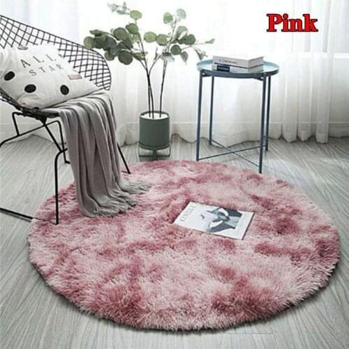 Plush Carpet for Living Room Fluffy Rug Living Room Bedroom Carpets Soft Rugs Tie Dyeing Mat Household Shaggy Carpet