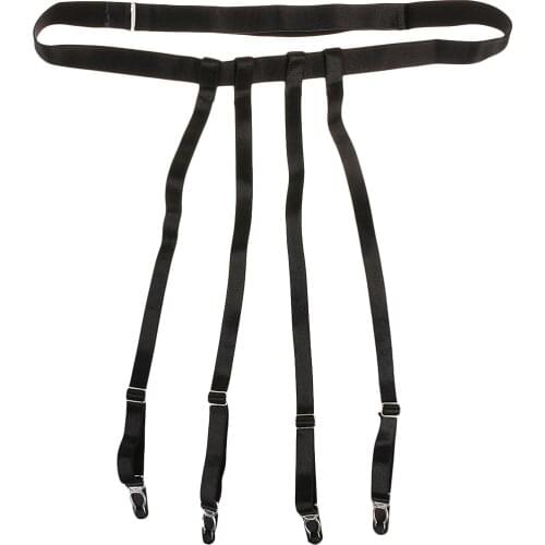 Adjustable Sexy Elasticity Leg Harness Garter Belts Stocking Garter for Punk Rock Festival Cosplay Party Stage Performance