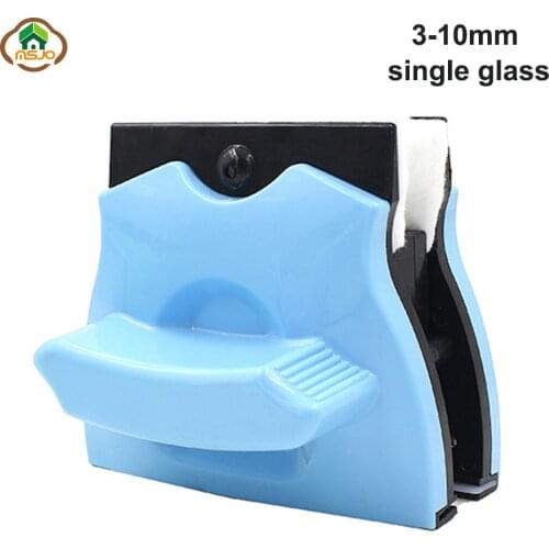 MSJO Magnetic Brush For Windows Double Side Glass Cleaner Windshield Glazing Window Wiper Robot Tool 3-10 MM Magnet Glass Wiper