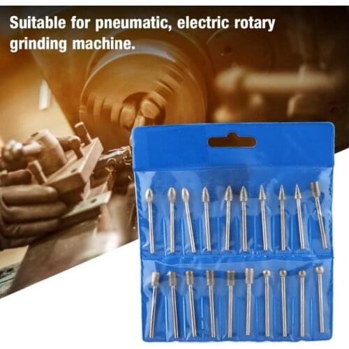 Grinding Drill Bit 20pcs/set Corundum Diamond Grinding Polishing Drill Bit Buffing Wheel for Rotary Tool
