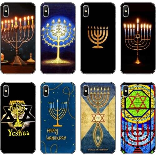 Menorah Hanukkah Silicone Phone Case For Xiaomi Redmi S2 7 7A K20 6 6A 5A 4A 4X 5 Plus Redmi Note 8 7 6 5A 4 Pro