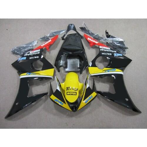 UV Paint Bodywork Fairing ABS Injection For YAMAHA YZF R6 2003-2004 03 04 (3) [CK1262]