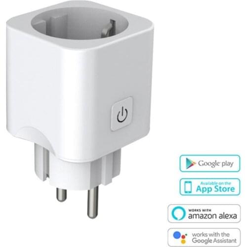 Smart WiFi Plug Outlet Sockets Switch Voice Control For Amazon Alexa Google Home Smart Plug Wifi Smart Socket EU Plug IFTTT cert