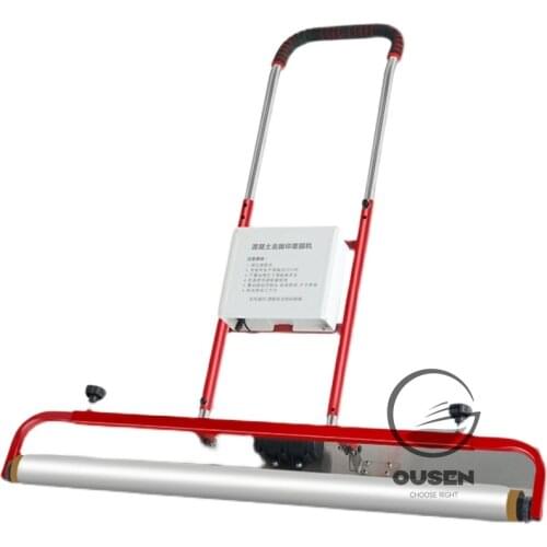 Concrete Vibrating Flat Film Covering Machine Electric Cement Floor Covering Machine Footprint Automatic Film Laying Machine