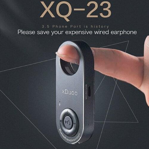 XDuoo XQ-23 Bluetooth Headphone Amplifier High Performance Portable WM8955 DAC Power Amplifier Cable Changing For phone