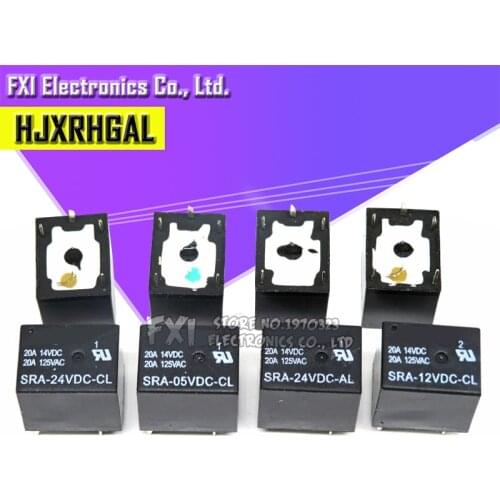 5PCS/LOT Relay SRA-12VDC-CL SRA-05VDC-CL SRA-24VDC-CL Relays 5PINS 12v 5v 24v DC High Quality T74