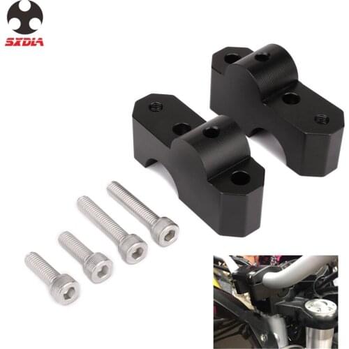 Motorcycle Accessories CNC Aluminum Extension Handlebar Riser Mount Clamp For Benelli BJ300 TNT300 BN300 BJ TNT BN 300