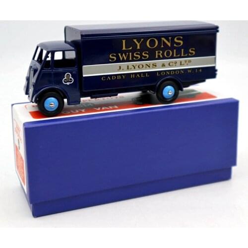 Atlas Dinky Toys 514 Supertoys GUY Van Truck Blue Diecast Models Car Collection Auto gift