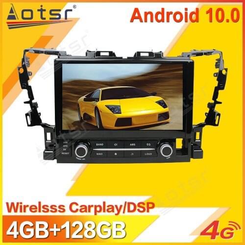 Android Car Multimedia Stereo Player For Toyota Alphard 2015 2016-2018 Tape Radio Recorder Auto GPS Navi Head Unit No 2Din 2 Din